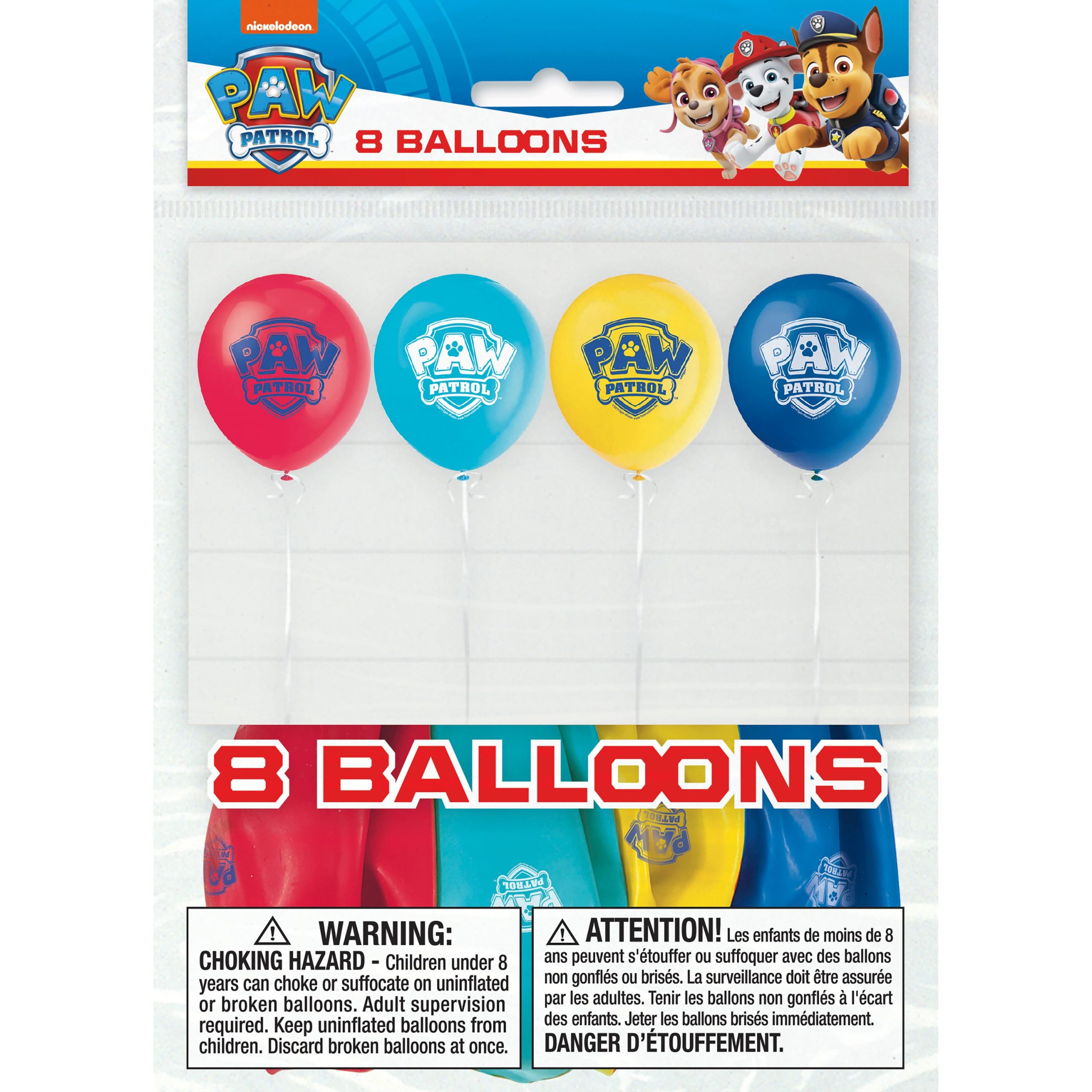 12" PAW Patrol™ Latex Balloons, 8ct. - Image 2