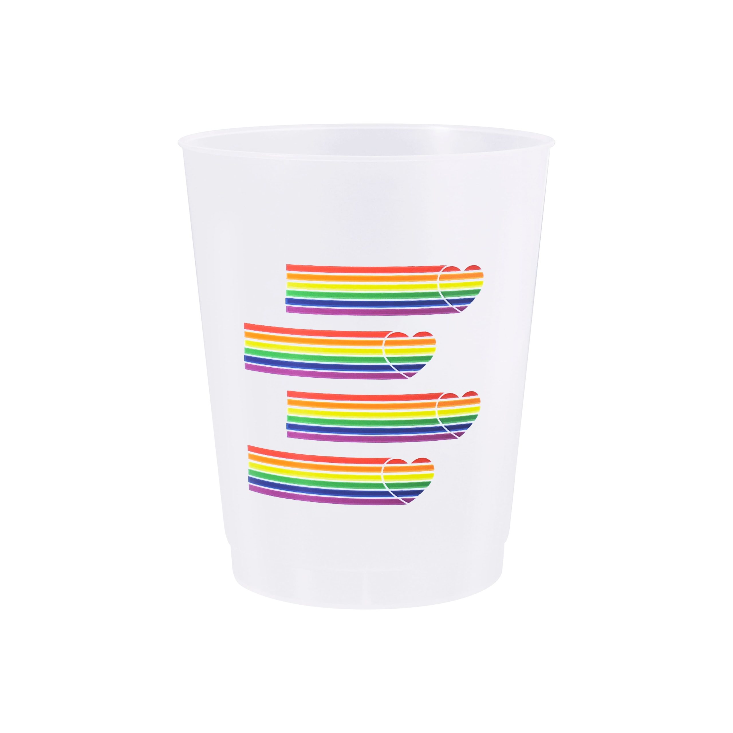 16oz. Pride Heart Reusable Cups, 8ct. by Celebrate It™