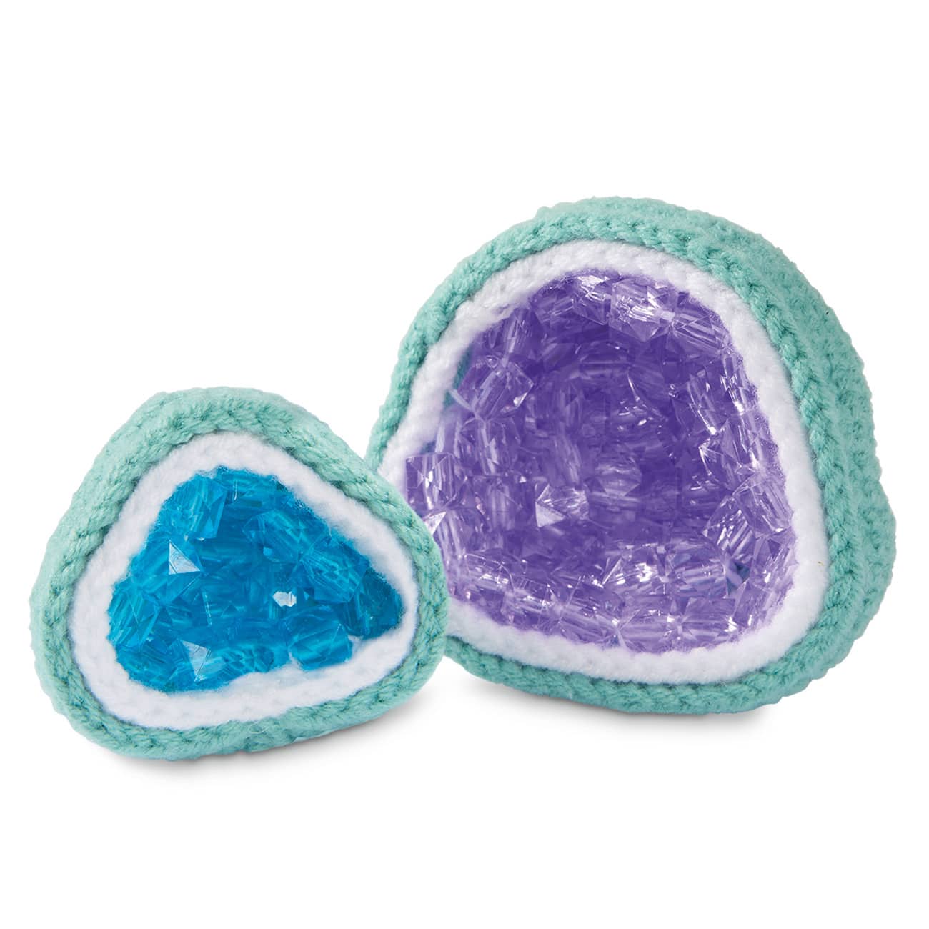 Luna & Estel the Geodes Halloween Crochet Kit by Loops & Threads®