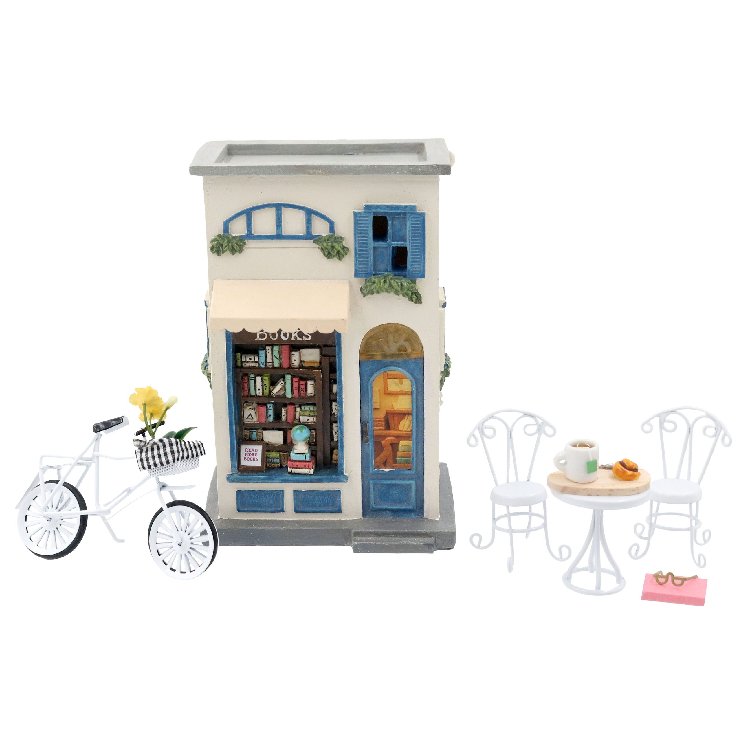 Mini White Bicycle Decoration by Ashland® - Image 2