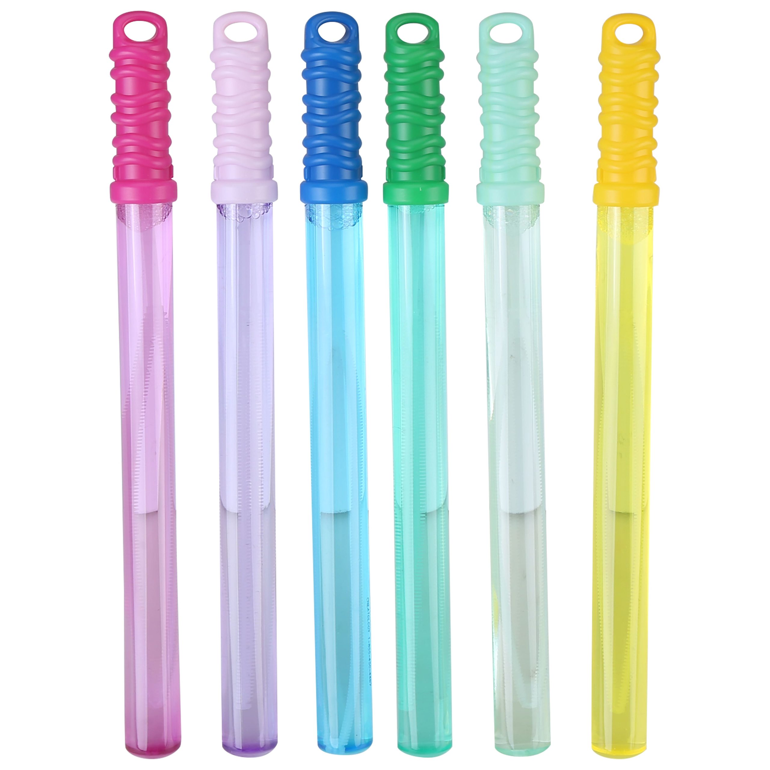 4oz. Summer Outdoor Bubble Wands, 6ct. by Creatology™ - Image 3