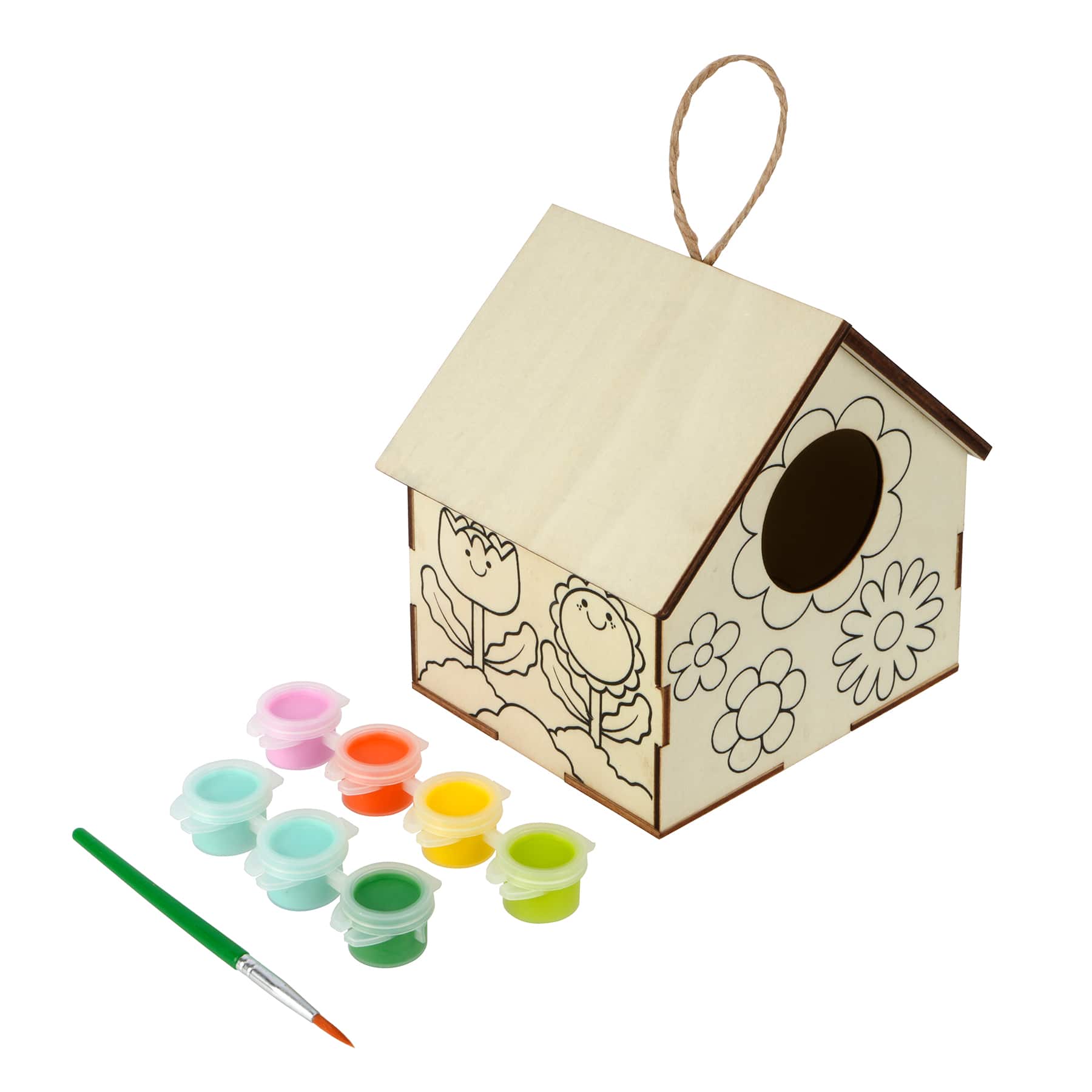 5" Flower Birdhouse Kit by Creatology™
