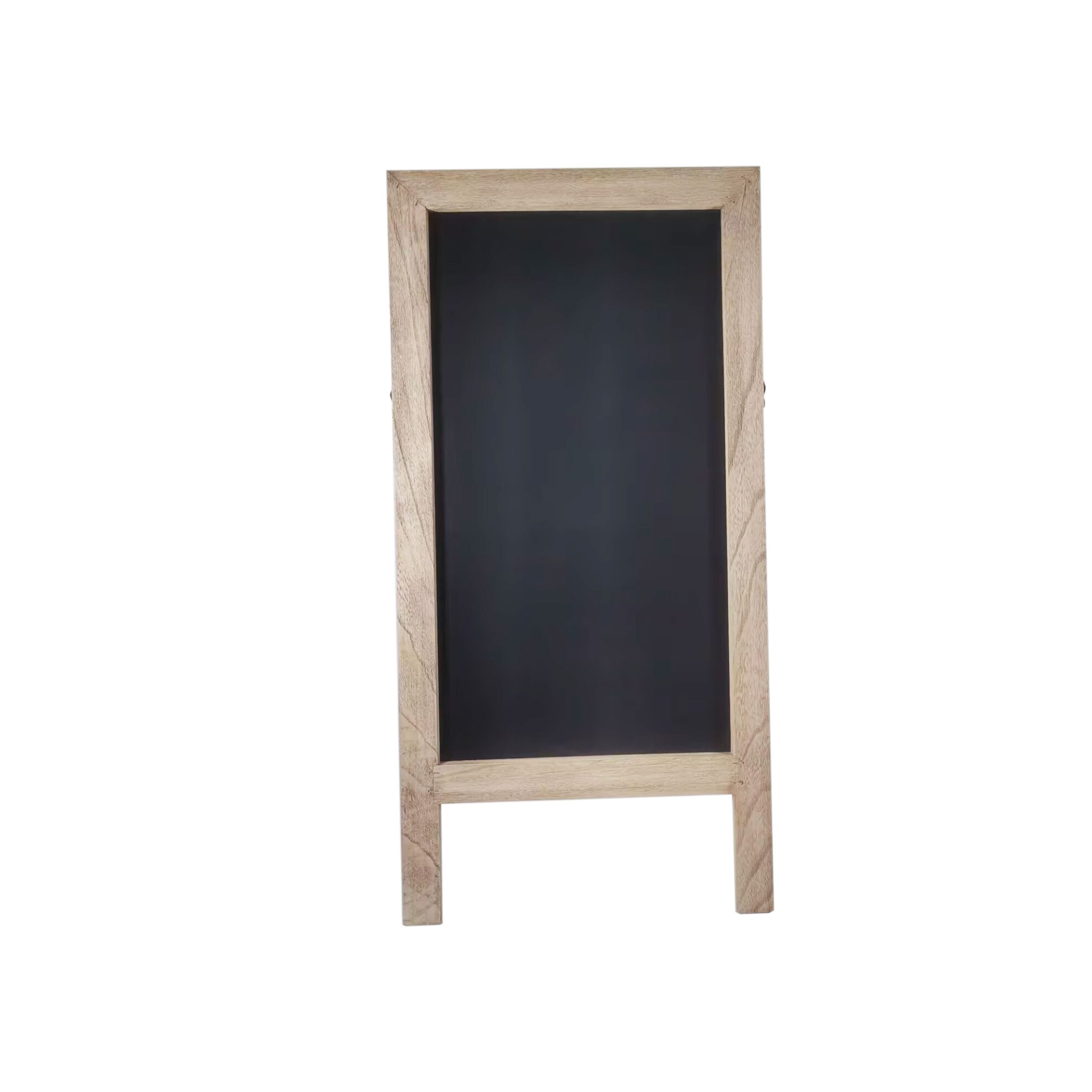 16.25" x 31.75" Wood Grain Folding Chalkboard by B2C™ - Image 2