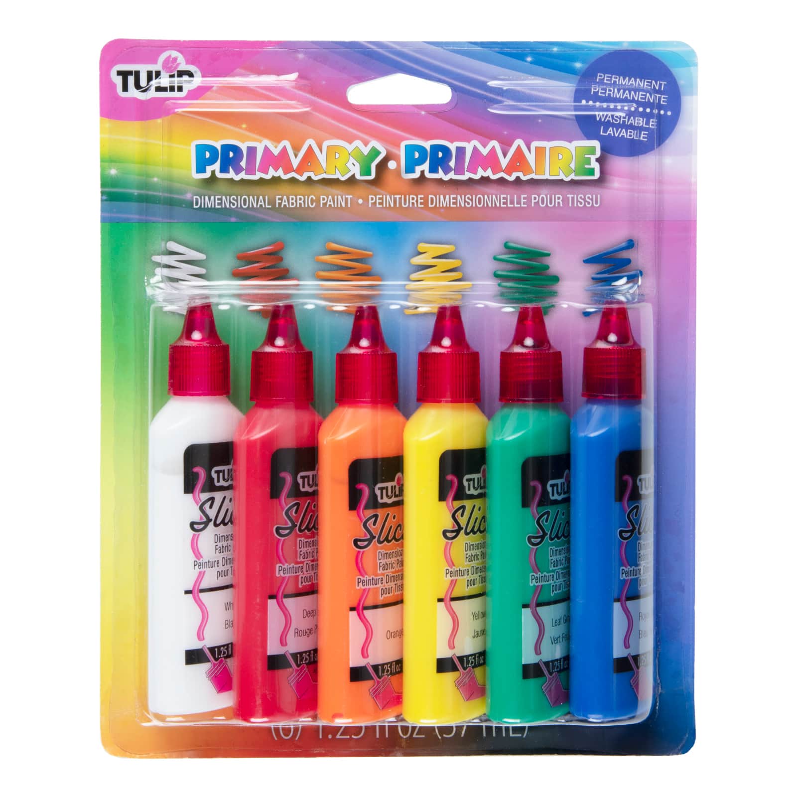 Tulip® Slick® Dimensional Fabric Paint, 6ct.
