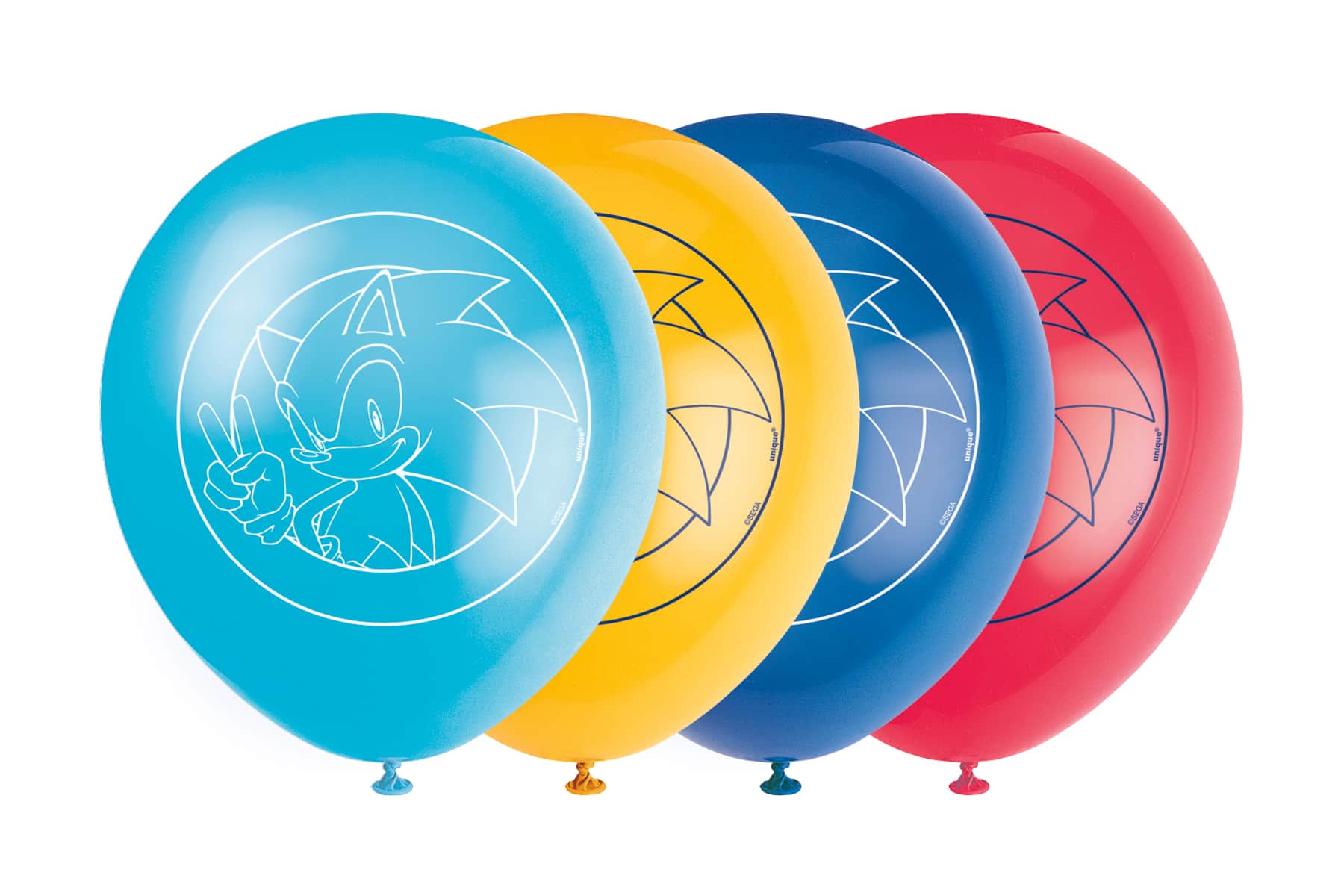 12" Sonic the Hedgehog™ Latex Balloons, 8ct.