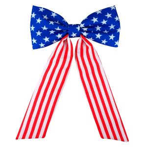 Large Red, White & Blue Puffy Bow by Celebrate It®