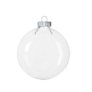 3 Pack 4" DIY Glass Disc Ornaments by Make Market®