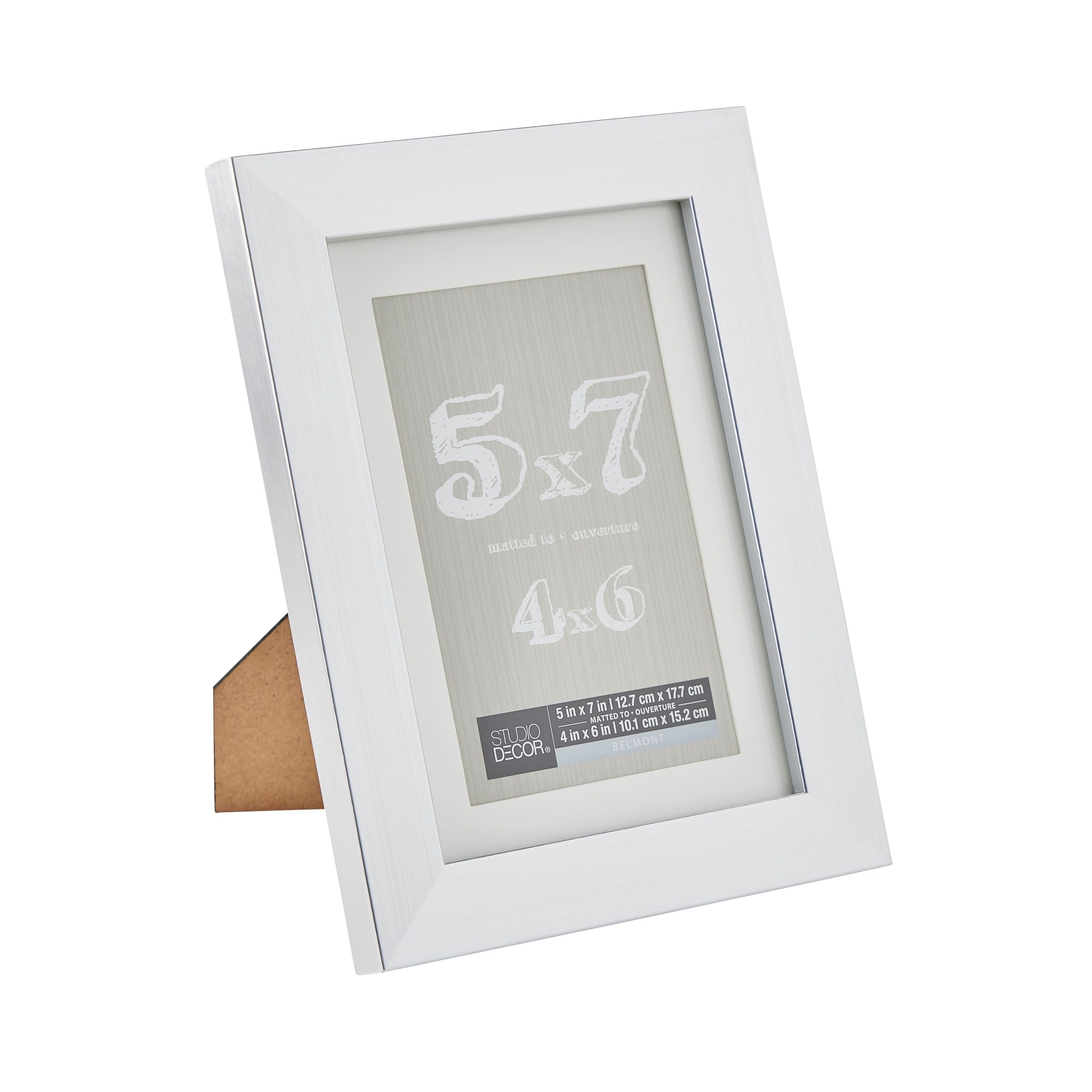 Silver Belmont Frame with Mat by Studio Décor® - Image 4