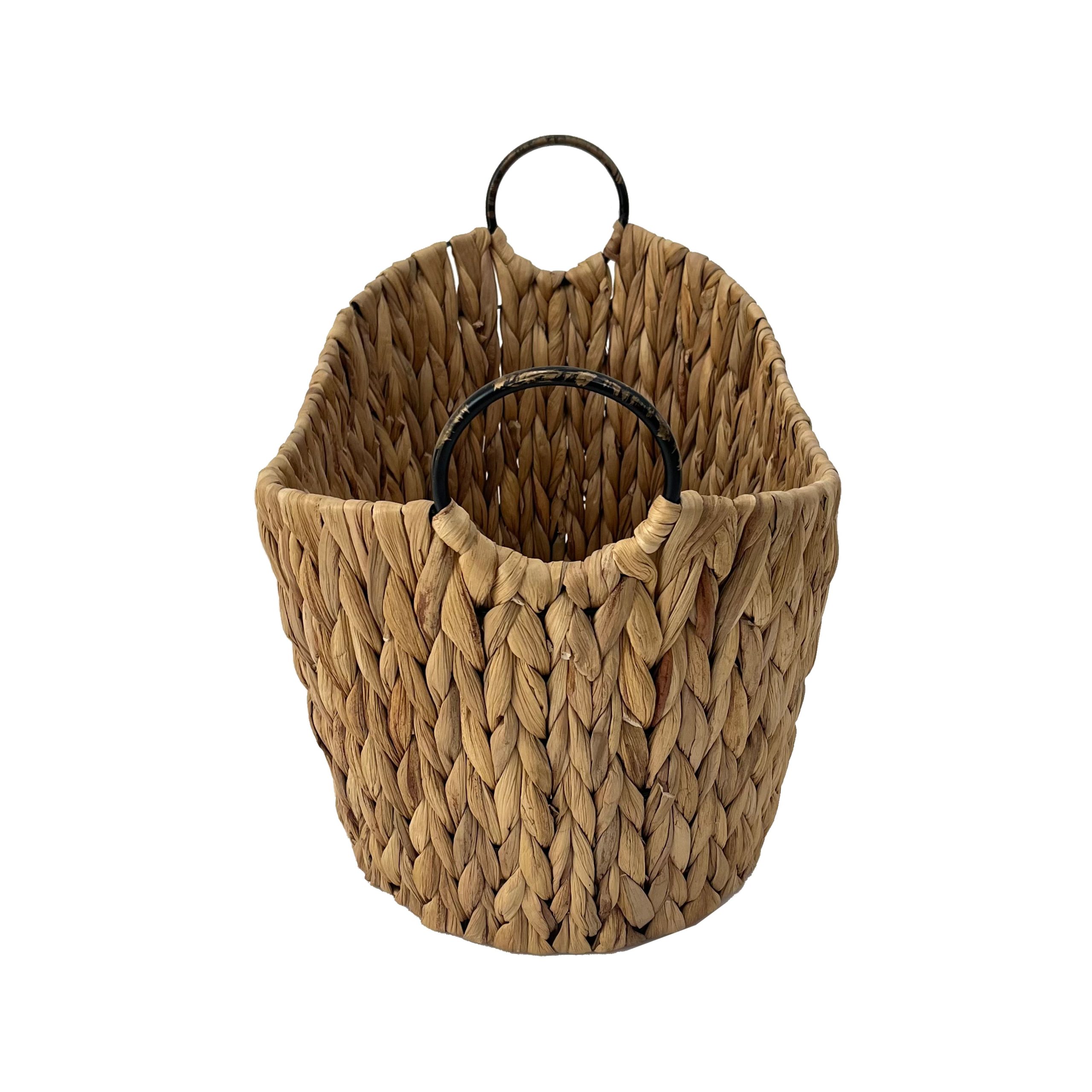 Large Natural Basket with Handles by Ashland® - Image 3