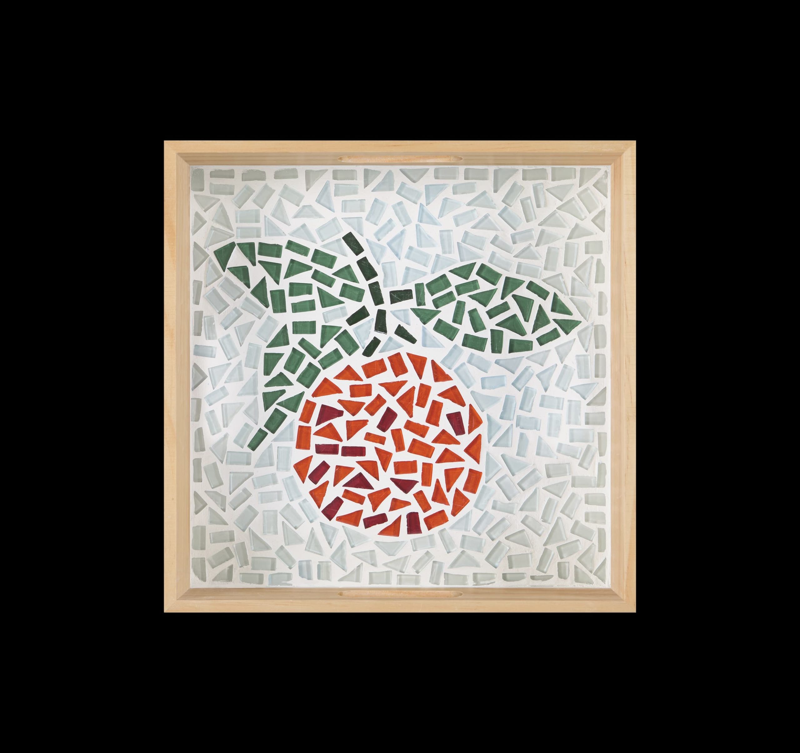 10" x 10" Orange Mosaic Tray Kit by Make Market® - Image 3
