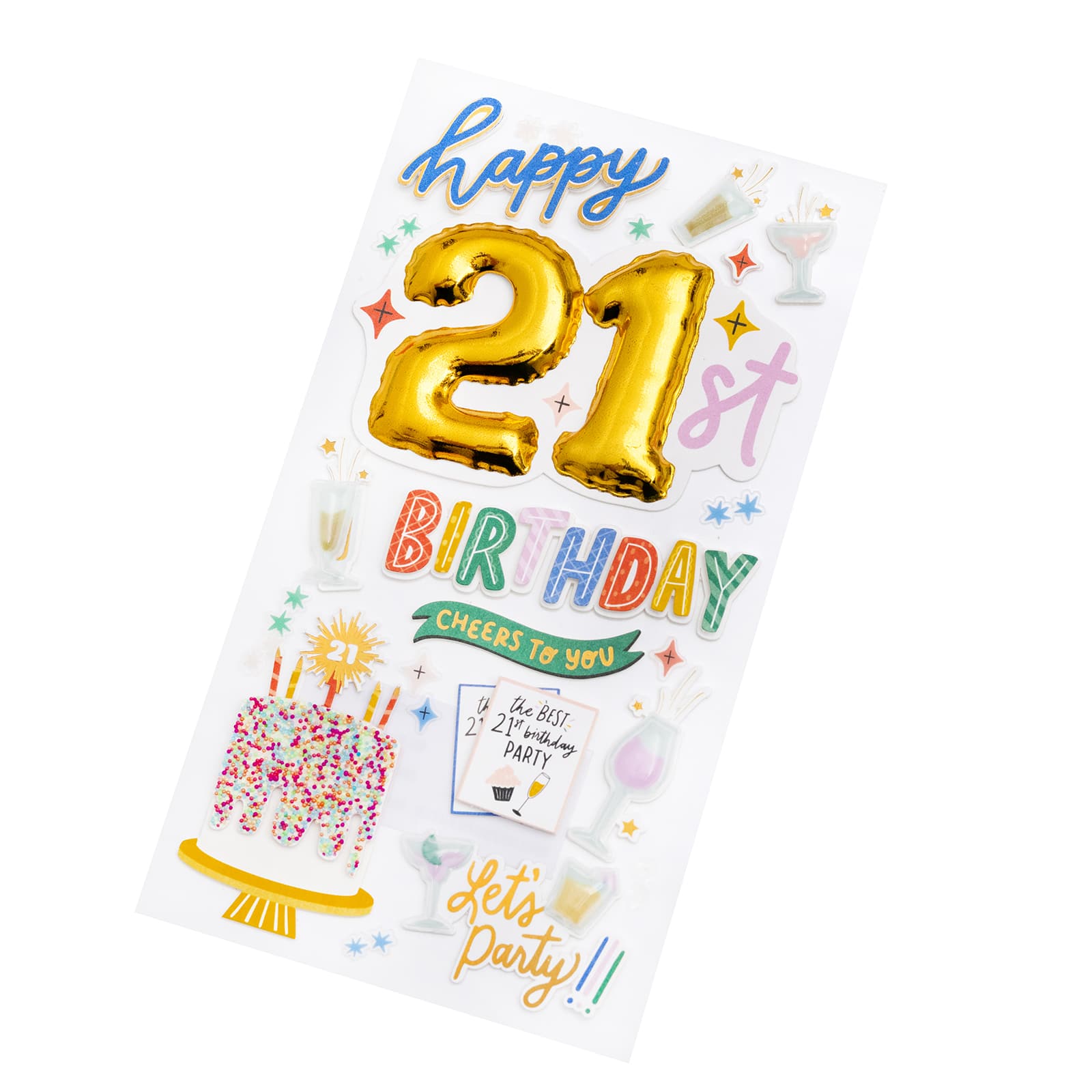 21st Birthday Stickers by Recollections™ - Image 3