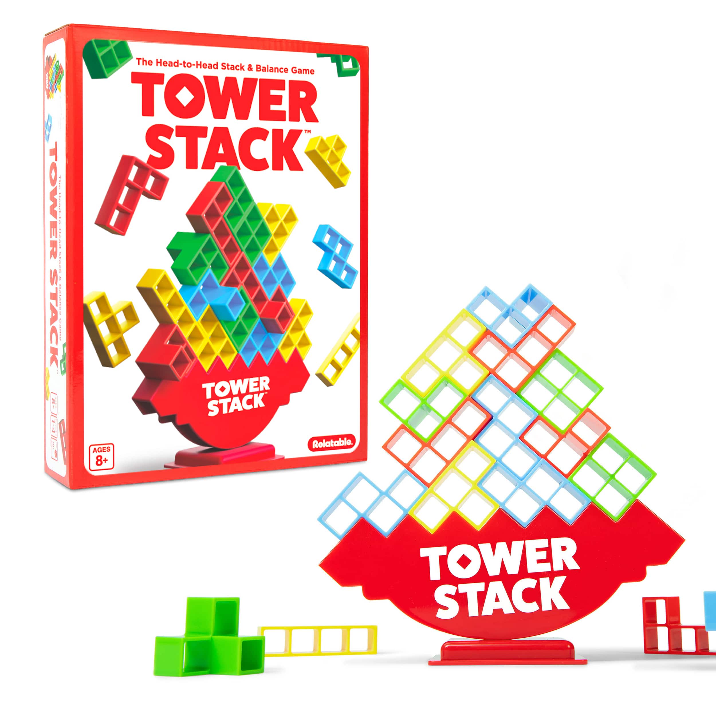 Tower Stack Family Game