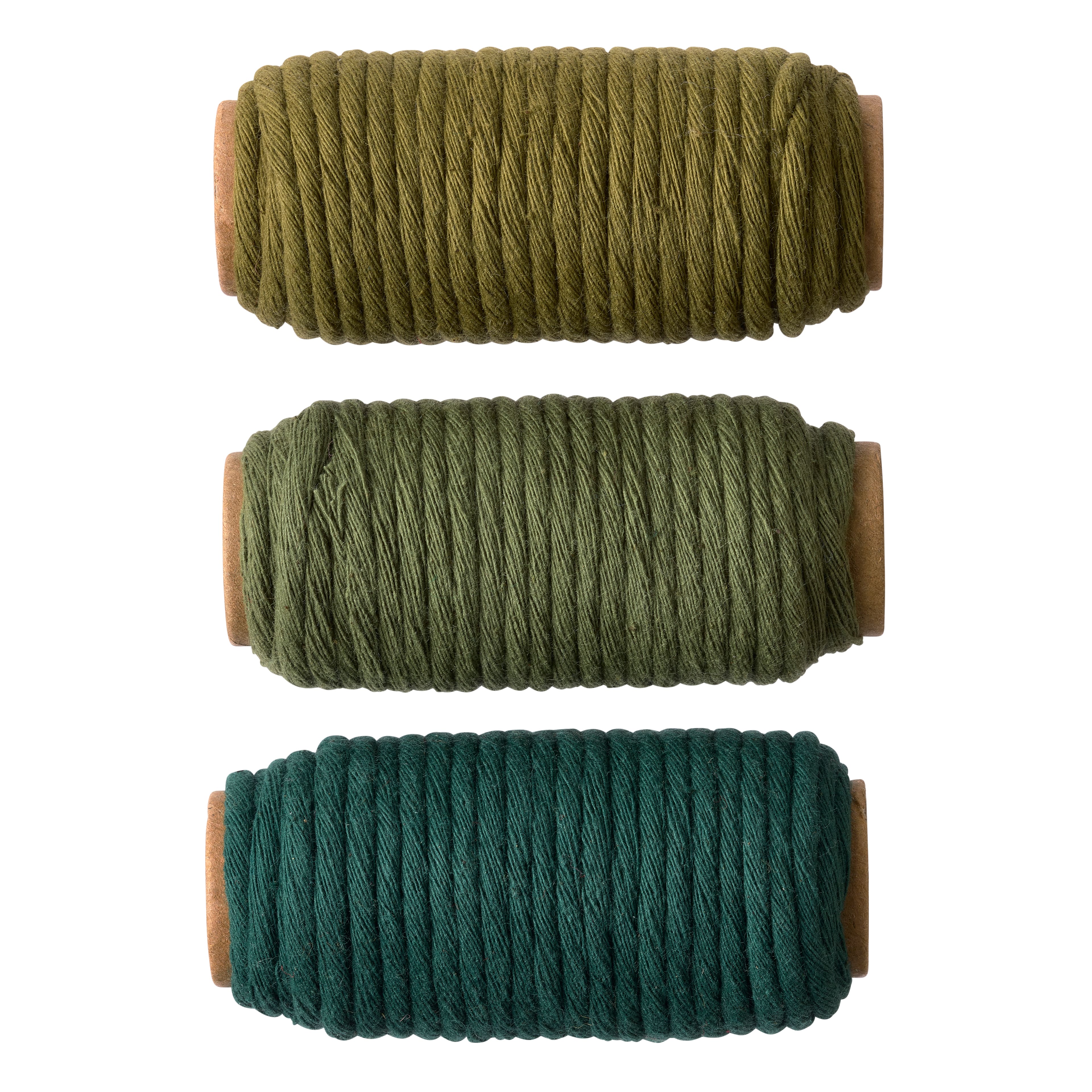 3mm Green Cotton Macramé Cords by Bead Landing™