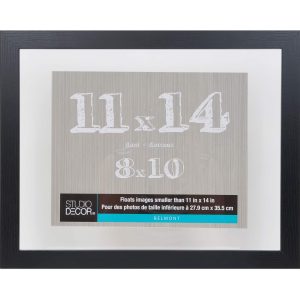 Black Belmont Float Frame by Studio Décor®
