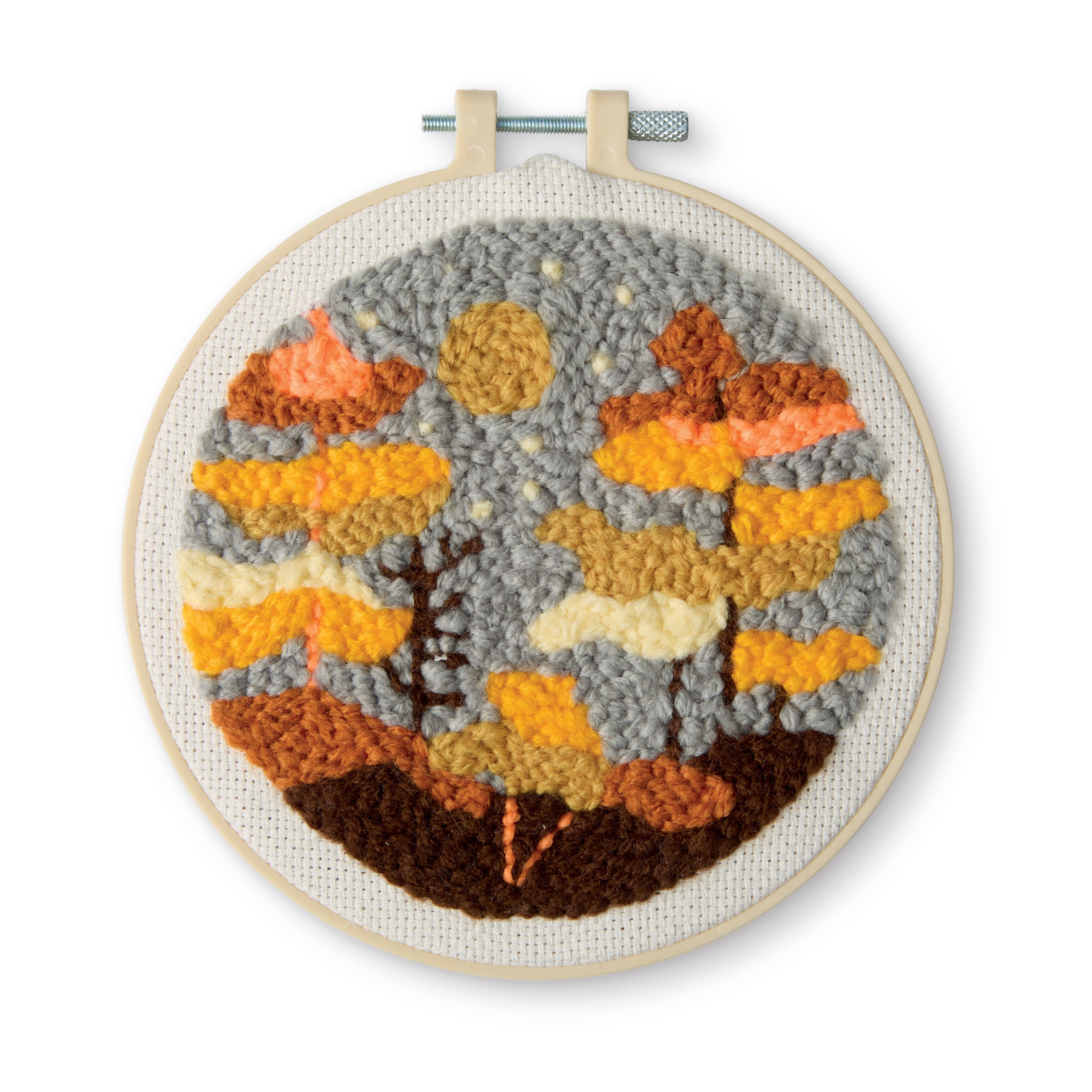 6" Forest Punch Needle Kit by Loops & Threads®