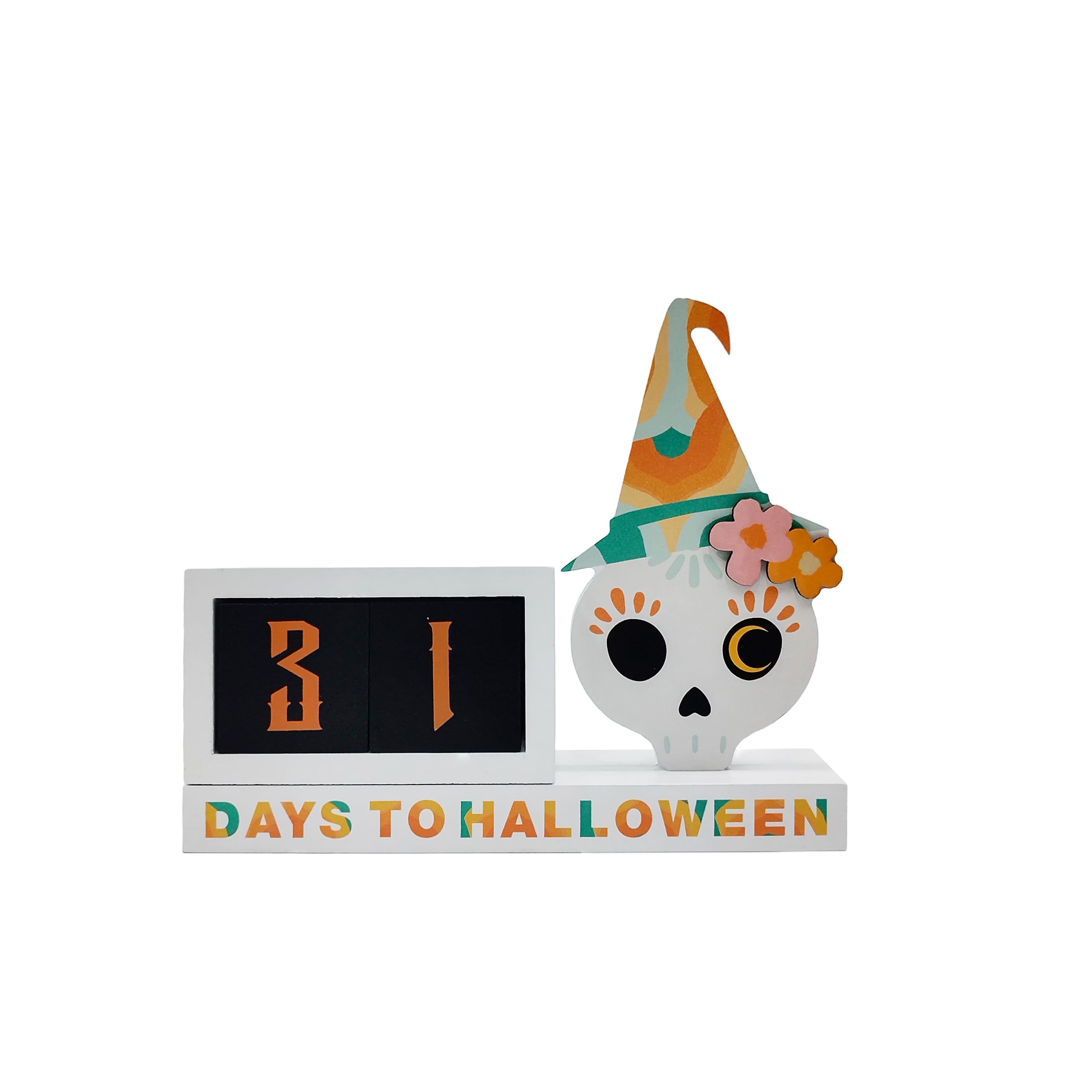 8" Skull Halloween Countdown by Ashland®