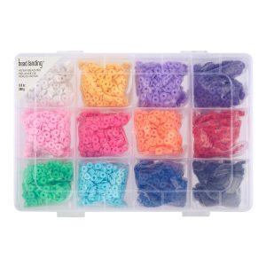Clay Heishi Bead Mix, 6mm by Bead Landing™