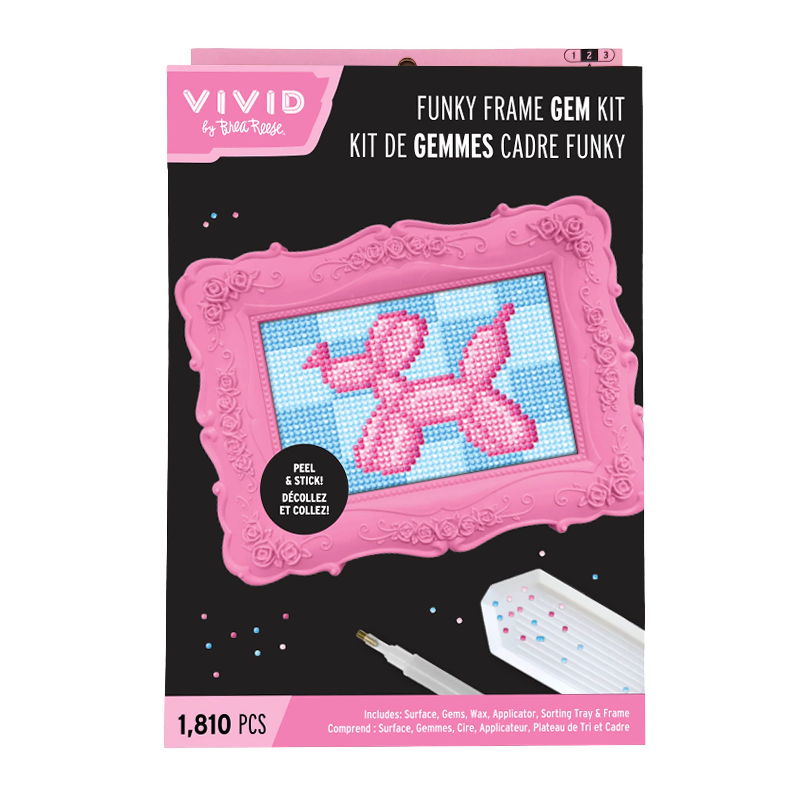 Vivid by Brea Reese® Balloon Dog Funky Frame Gem Kit - Image 2