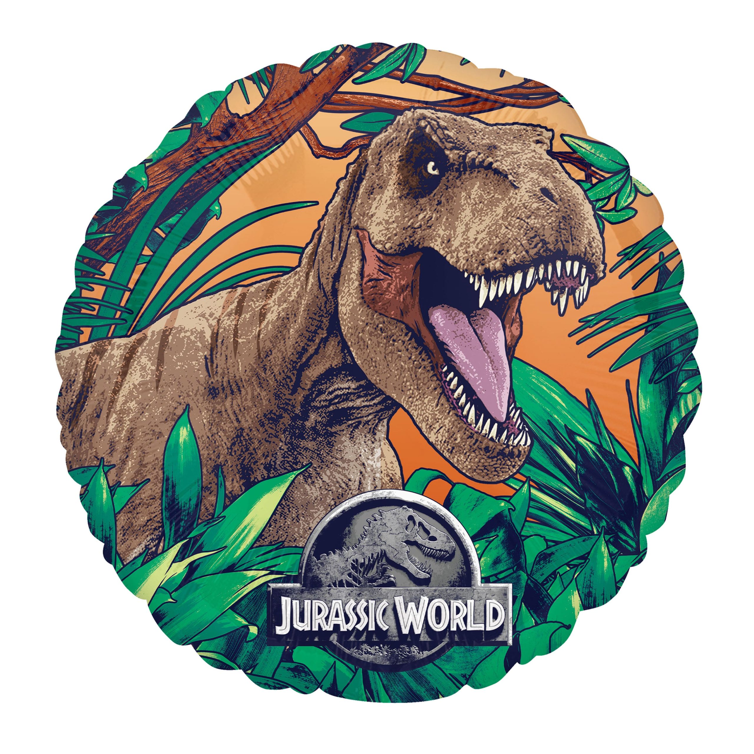 18" Double-Sided Jurassic World Foil Balloon - Image 3