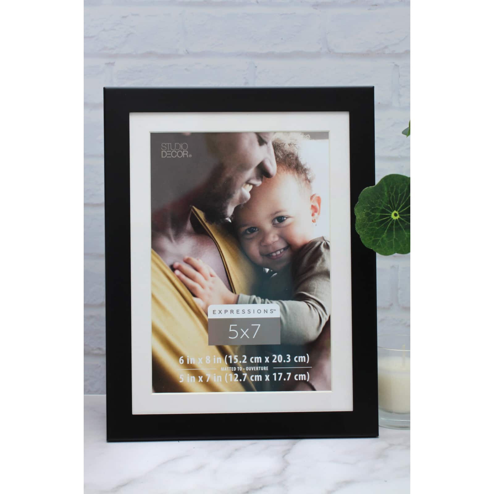 Expressions™ Aluminum Frame with Mat by Studio Décor® - Image 3