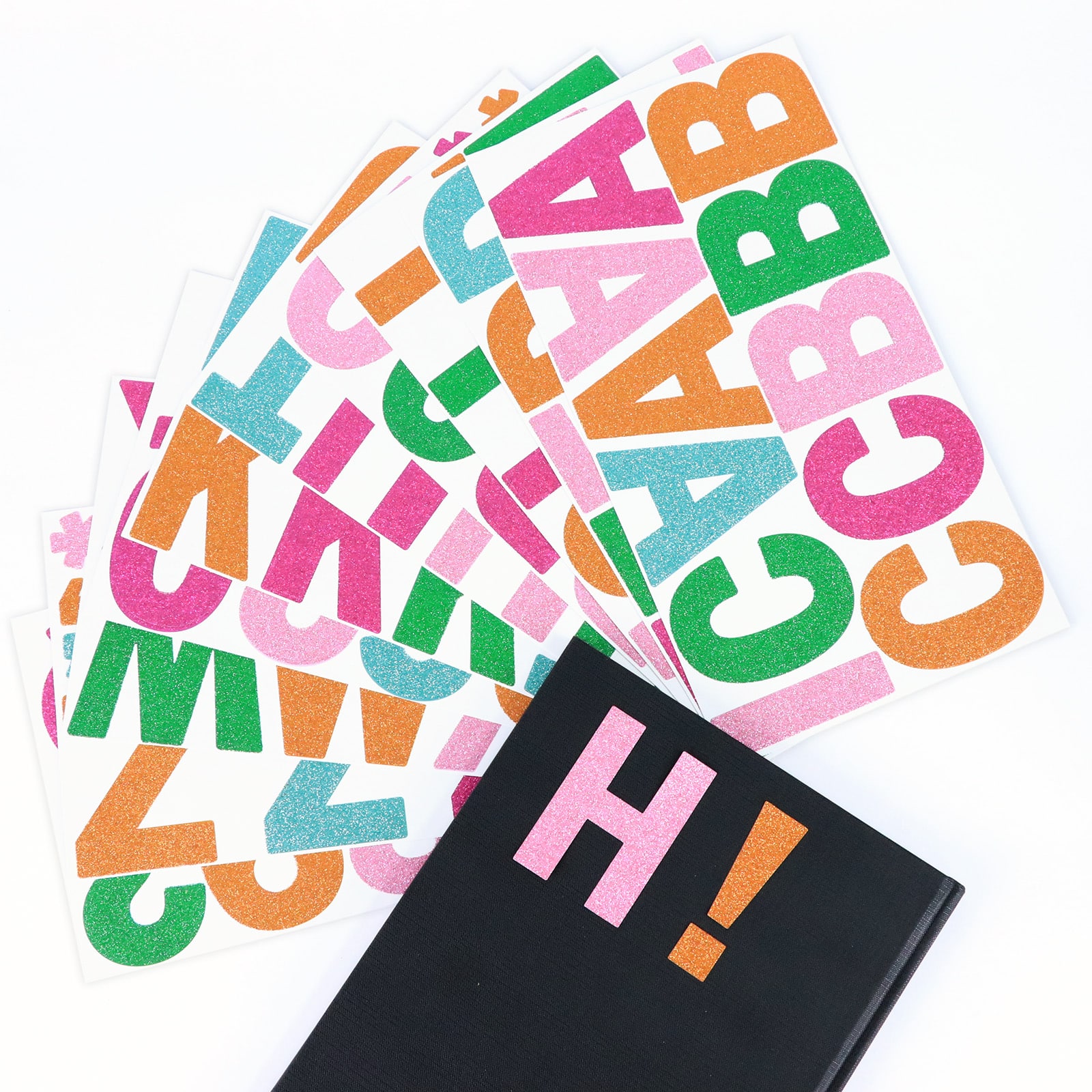 Multicolor Glitter Alphabet Stickers by Recollections™ - Image 2